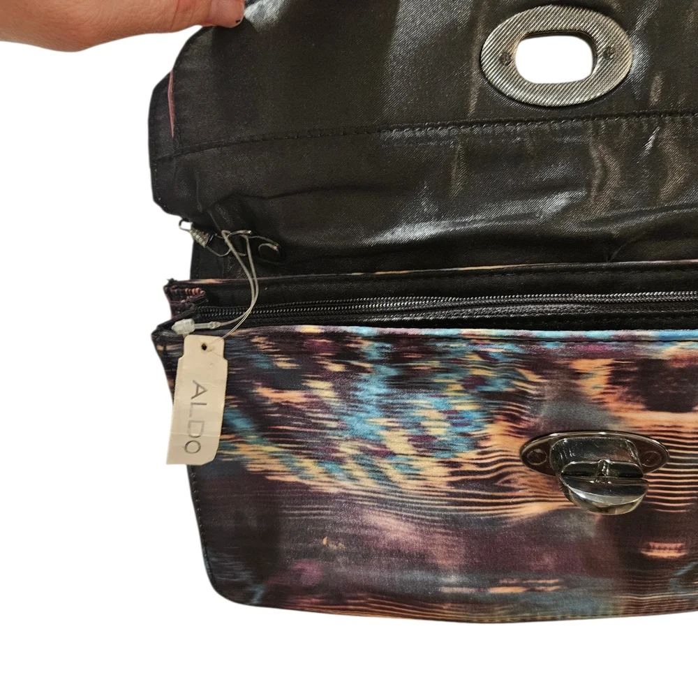 ALDO Juberra iridescent crossbody bag multi color NWT